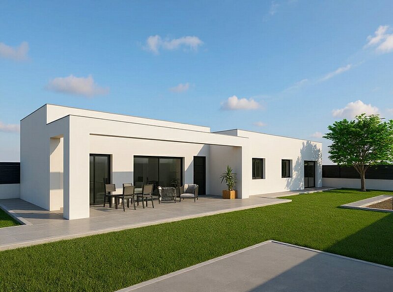 Contemporary 3 Bedroom Villa on Large Plots in Hondon de las Nieves