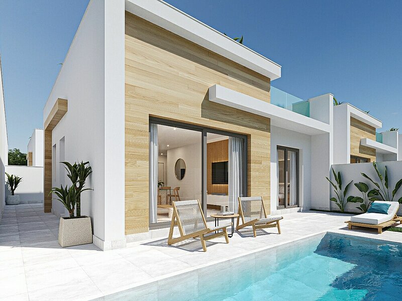 Modern Single-Level Villas with Private Pool
