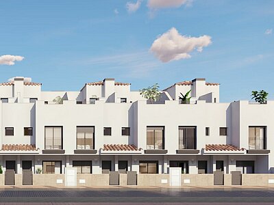Modern Townhouses in the Heart of Santa Rosalia Village-2Bed