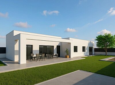 Contemporary 3 Bedroom Villa on Large Plots in Hondon de las Nieves