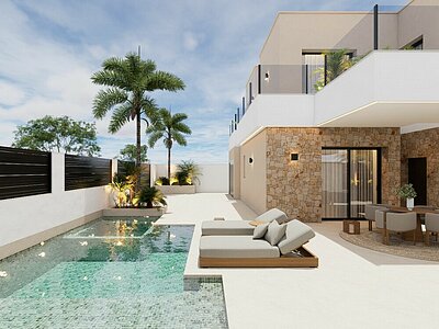 Luxury 4-Bed Villa in San Pedro del Pinatar