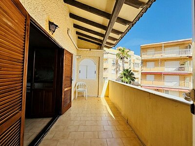 3-Bedroom Duplex Just 100 Metres from the Beach in La Mata