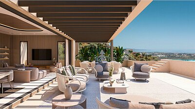 Luxury 4-Bed Duplex Penthouse Residence in Benahavis