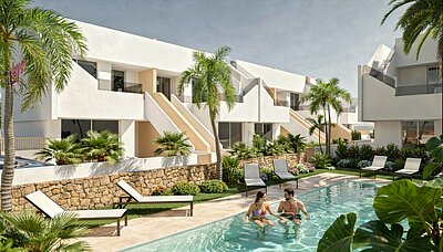 Modern 3 Bed Garden Apartment With Pool